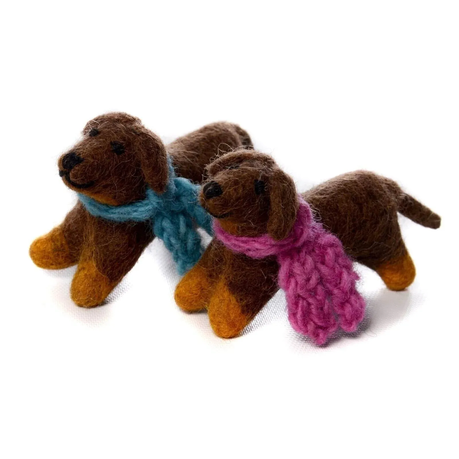 Amica Felt Sausage Dog Toy 7.5cm