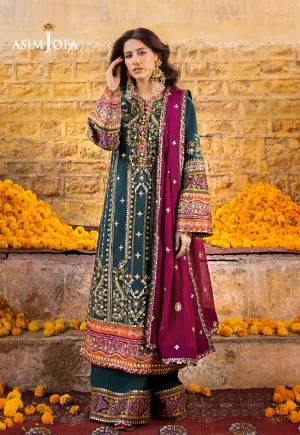 Asim Jofa Luxury Lawn Collection 2023 – AJLR-25