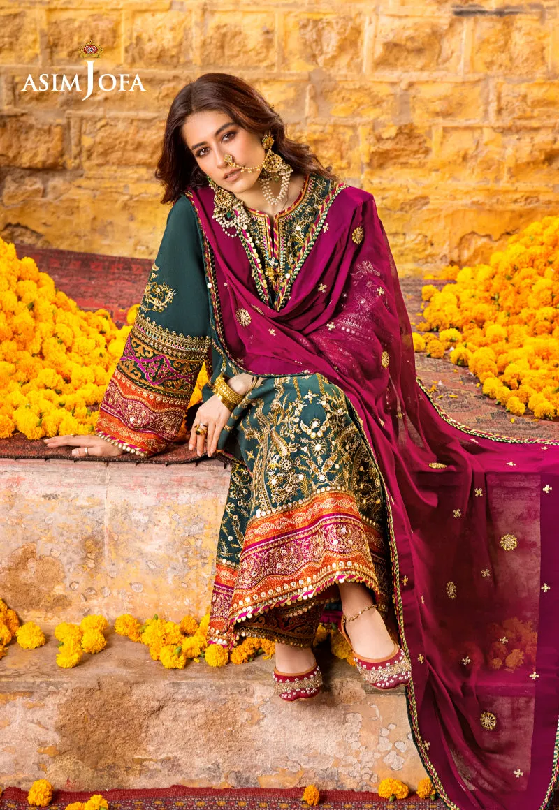 Asim Jofa Luxury Lawn Collection 2023 – AJLR-25