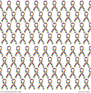 Autism Pattern 1 Vinyl Sheet/Wrap