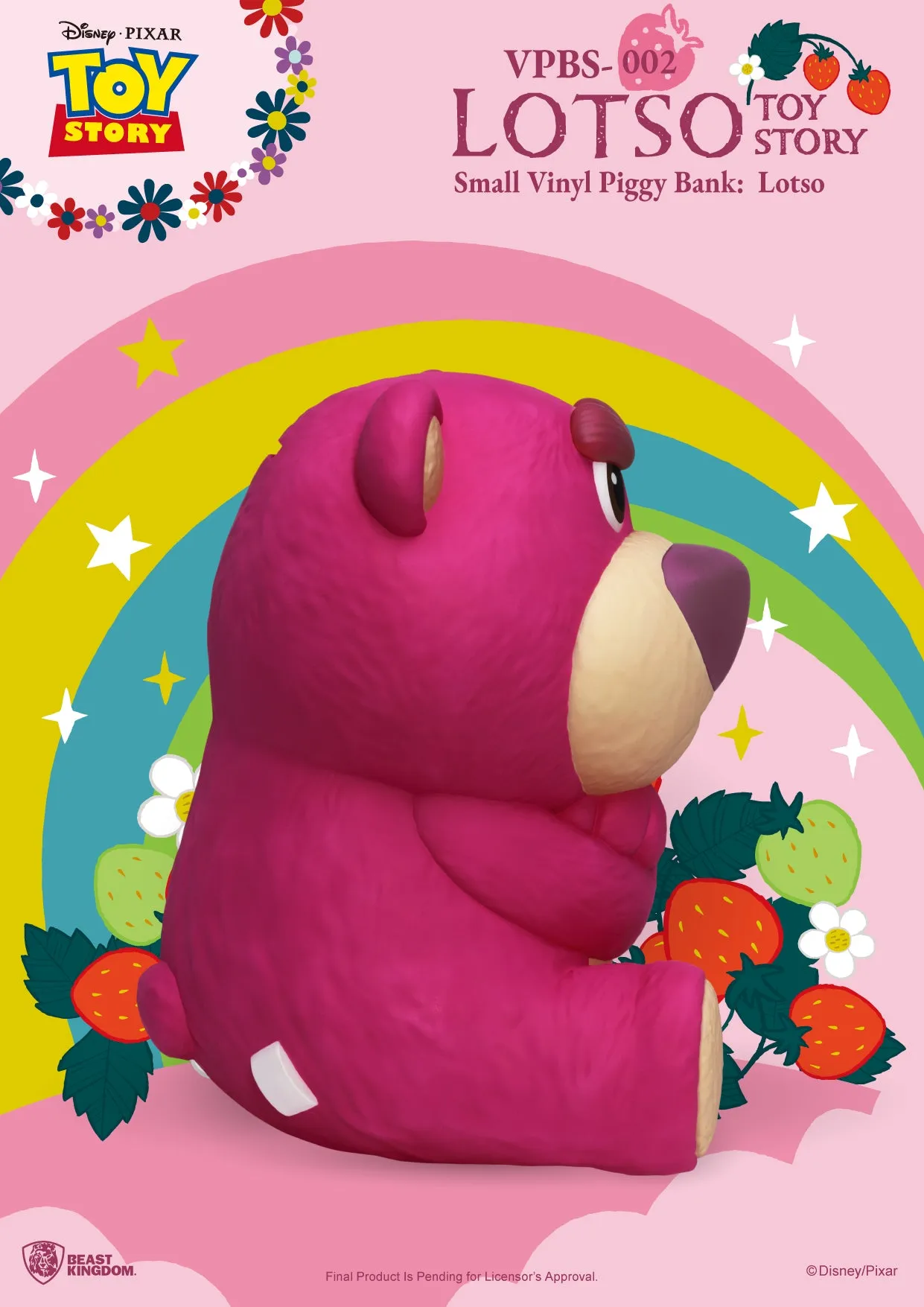 Beast Kingdom VPBS-002 TOY STORYS Small Vinyl Piggy Bank: Lotso