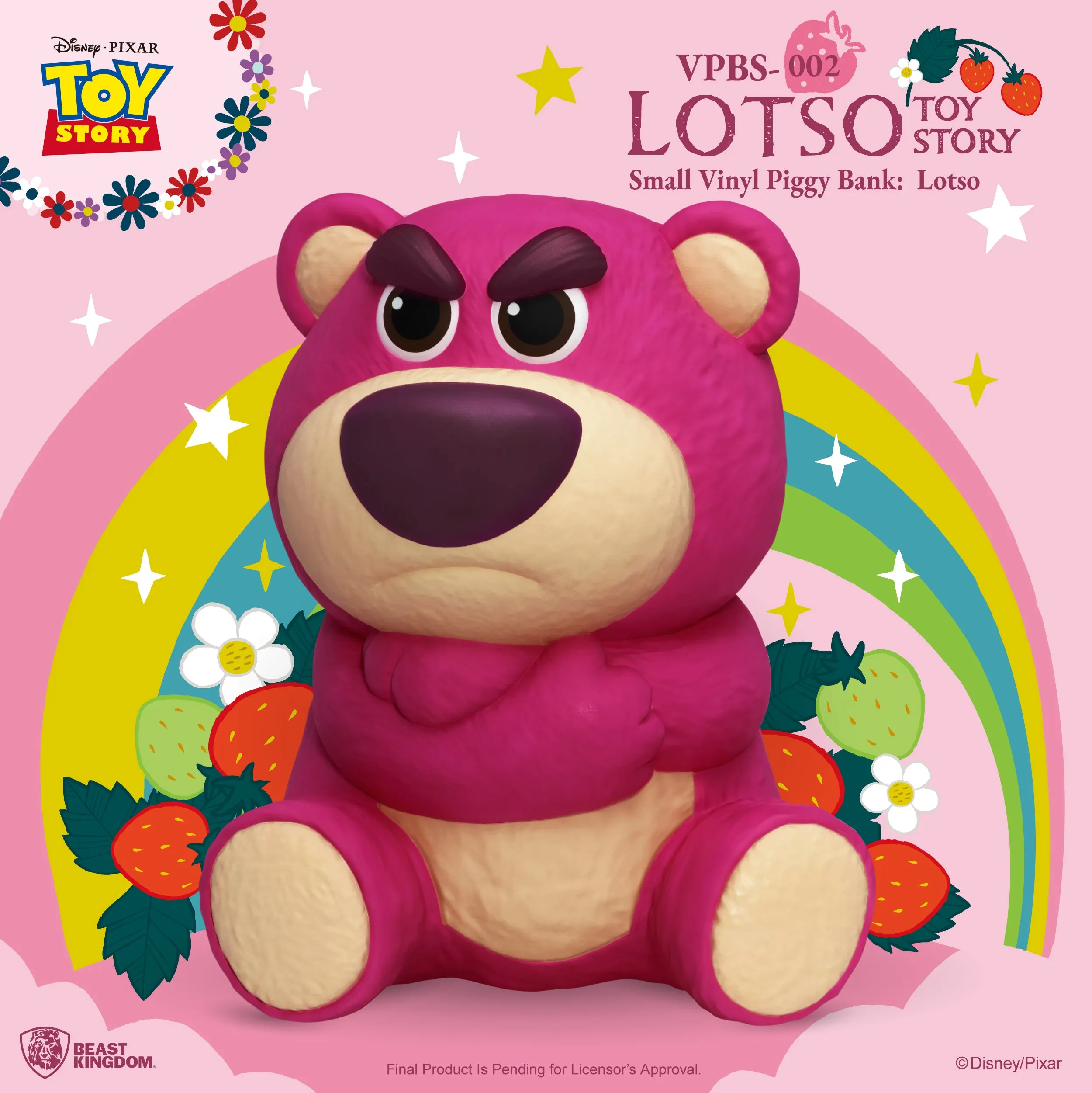 Beast Kingdom VPBS-002 TOY STORYS Small Vinyl Piggy Bank: Lotso