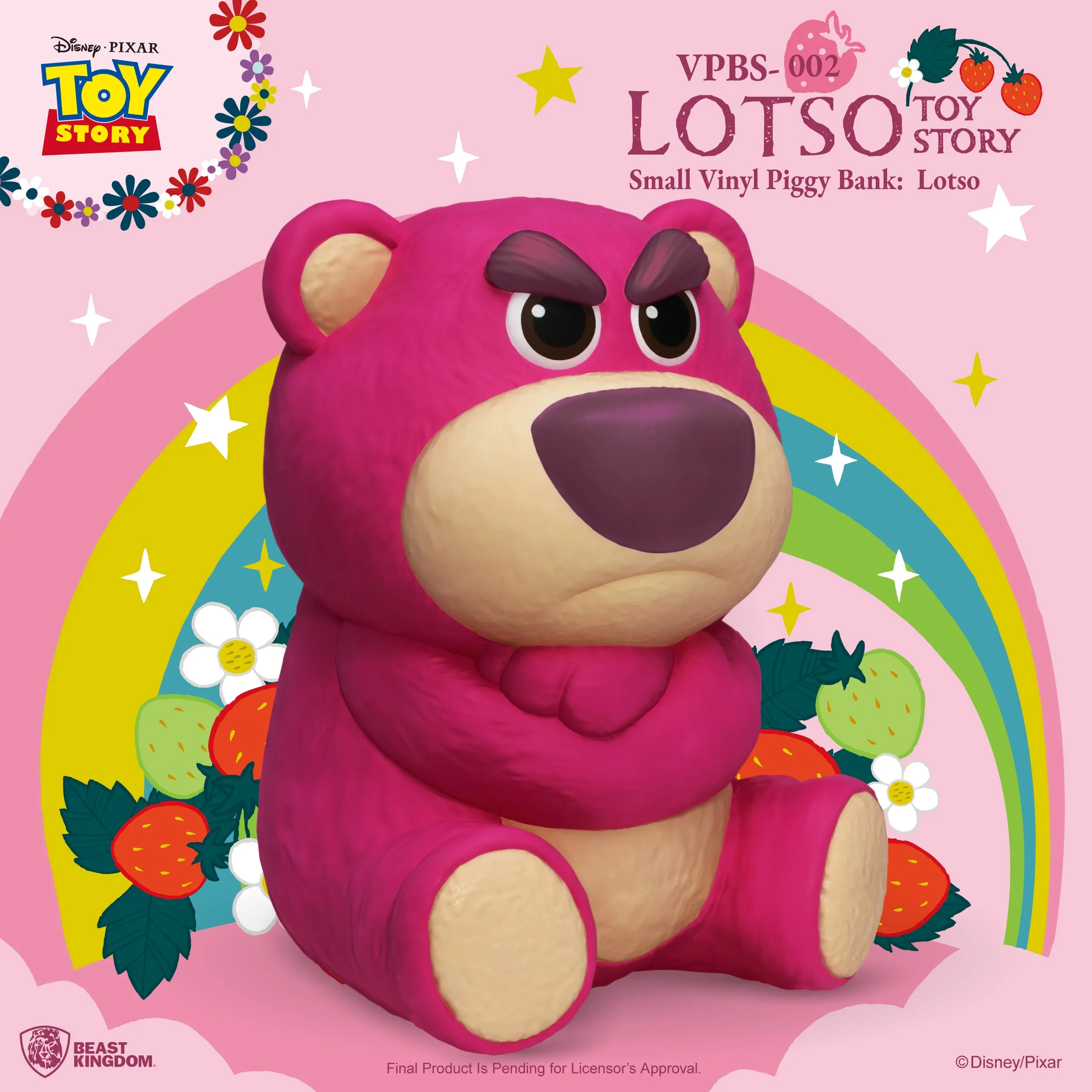 Beast Kingdom VPBS-002 TOY STORYS Small Vinyl Piggy Bank: Lotso