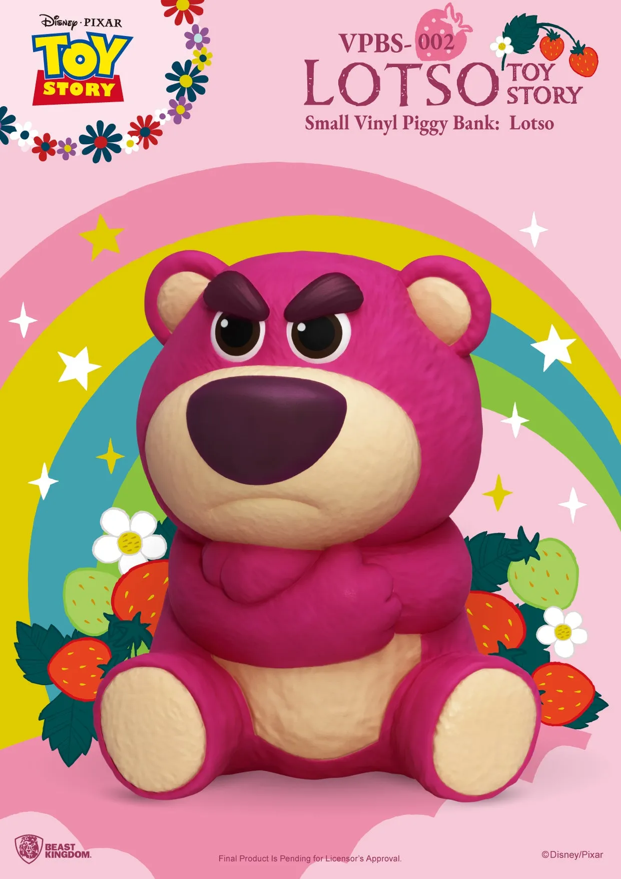 Beast Kingdom VPBS-002 TOY STORYS Small Vinyl Piggy Bank: Lotso