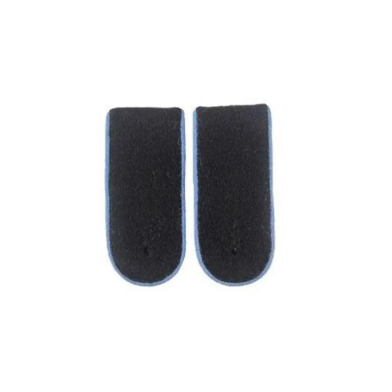 Black Wool Light Blue Piped EM Shoulder Boards - Transport