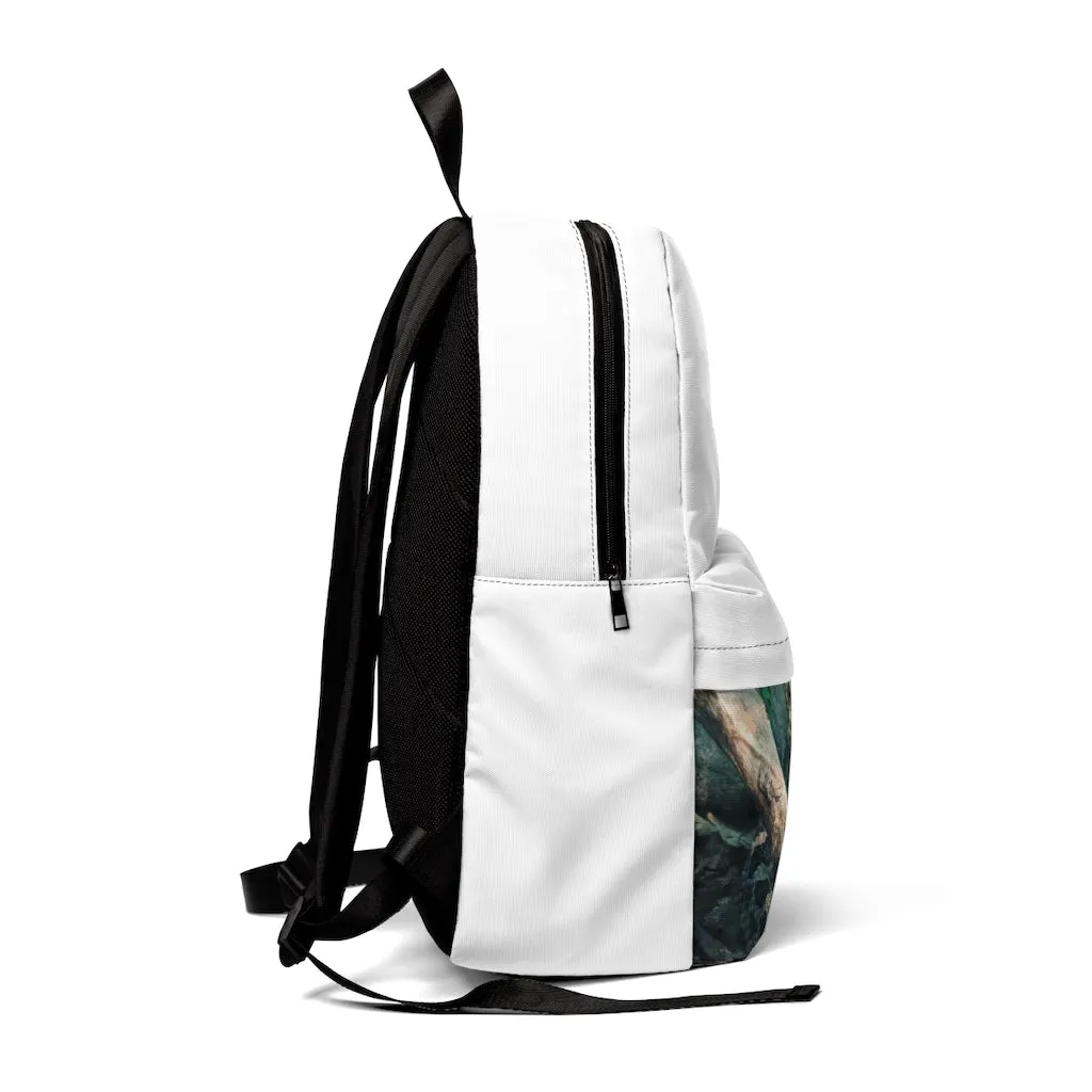 Brown Black Snake Unisex Classic Backpack