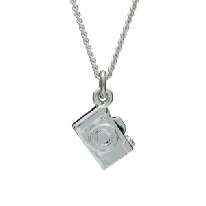 Camera Silver Necklace