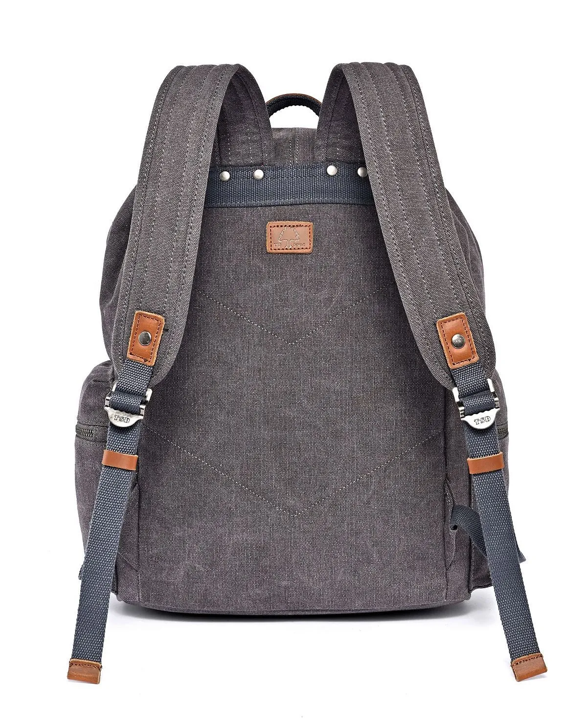 Coast Ranch TSD BRAND canvas backpack, gray