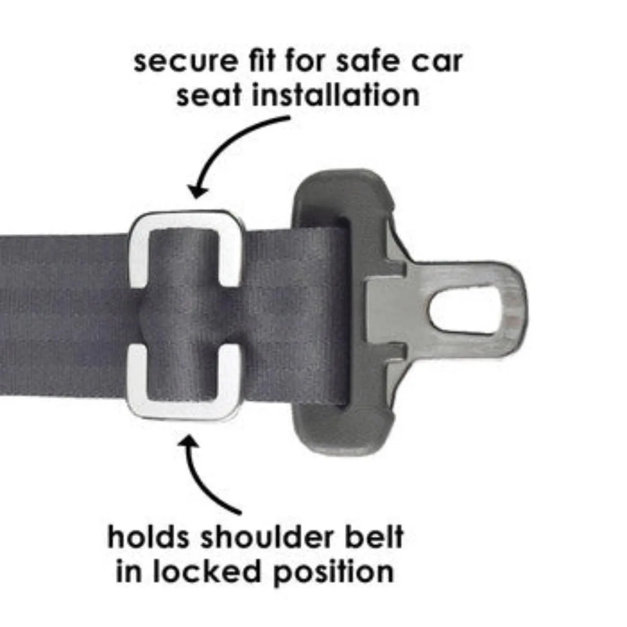 Diono Seat Belt Super Lock - Silver