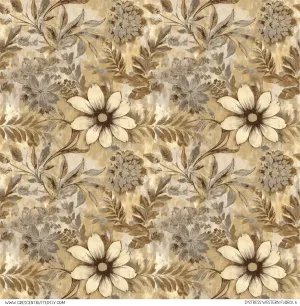 Distress Western Floral 6 Pattern Vinyl Sheet/Wrap