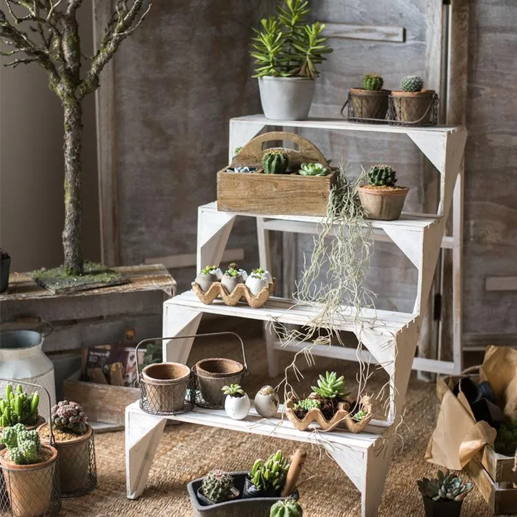 Eggshell-Shaped Planters in Egg Crate