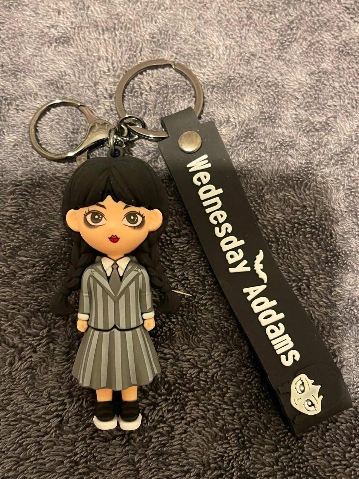 Fancydresswale  Wednesday Merchandise Keychain -Gift for Girls- Wednesday school uniform