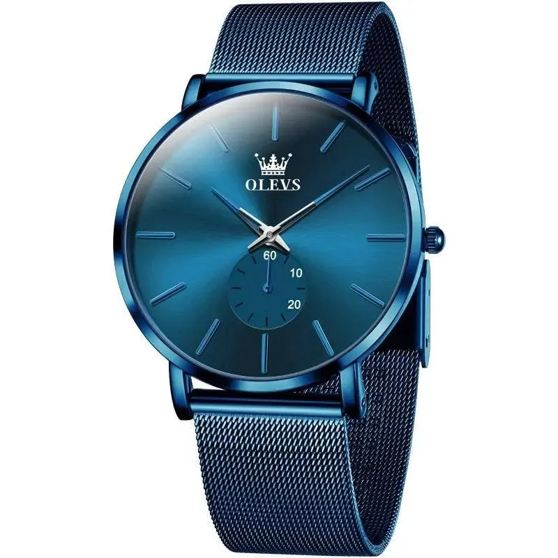 Fashion Siamese Buckle Thin Simple Quartz Watch