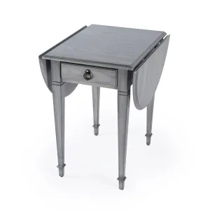 Glenview Gary Pembroke Side Table in Gray  1576418