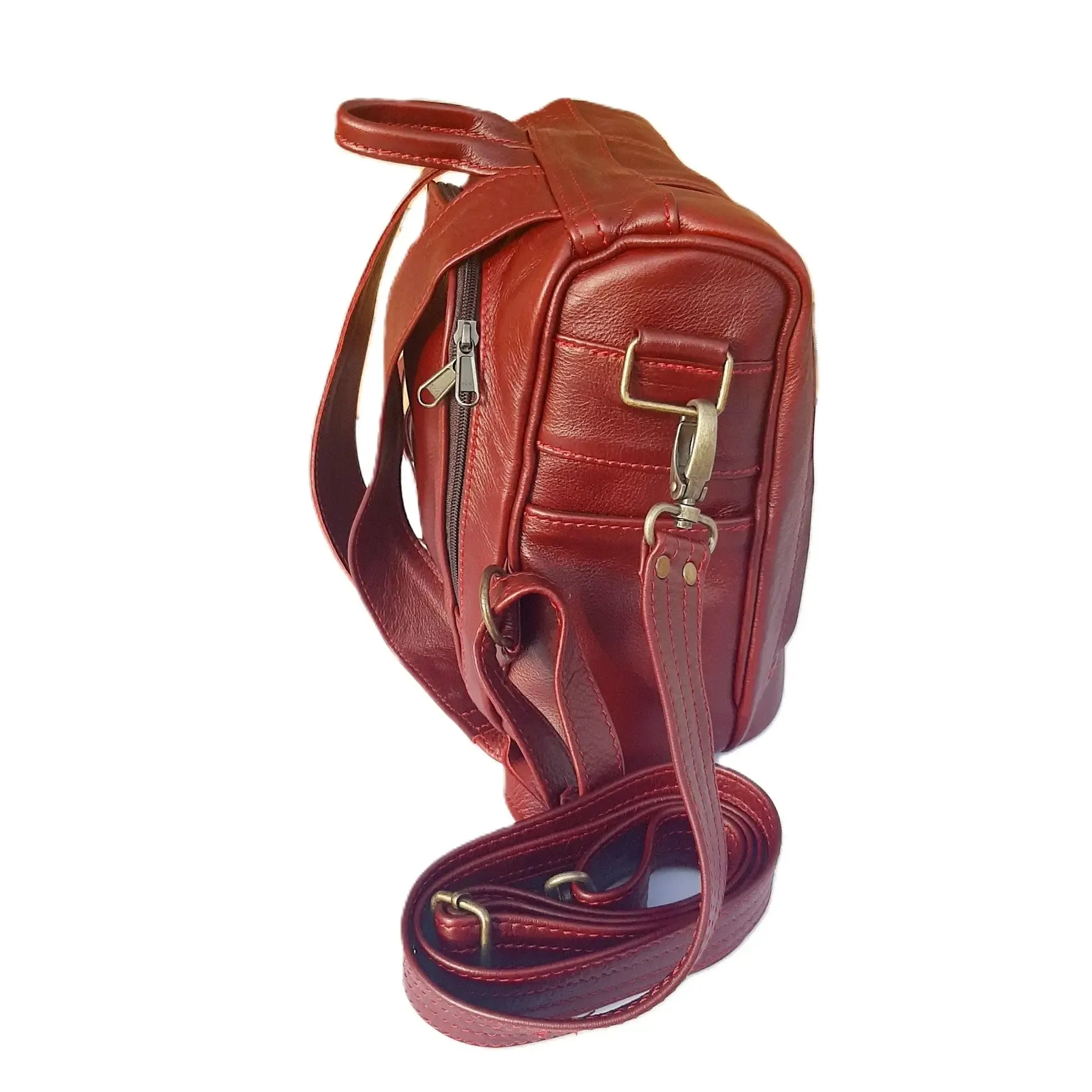 High-Quality Genuine Leather Backpack Purse by Helmare - Versatile & Stylish Accessory