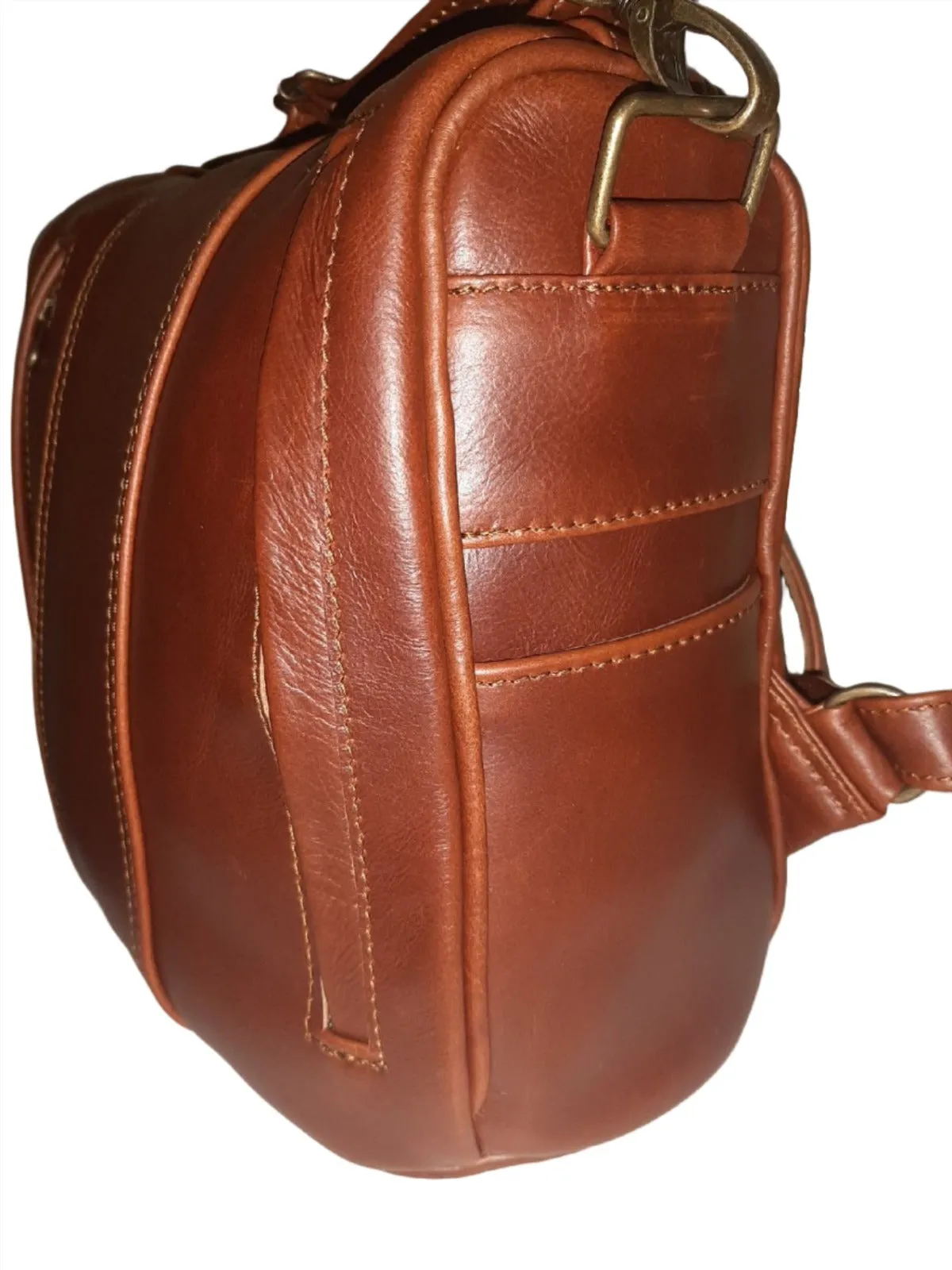 High-Quality Genuine Leather Backpack Purse by Helmare - Versatile & Stylish Accessory