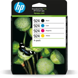 Hp 924 Cmyk 4-Pack