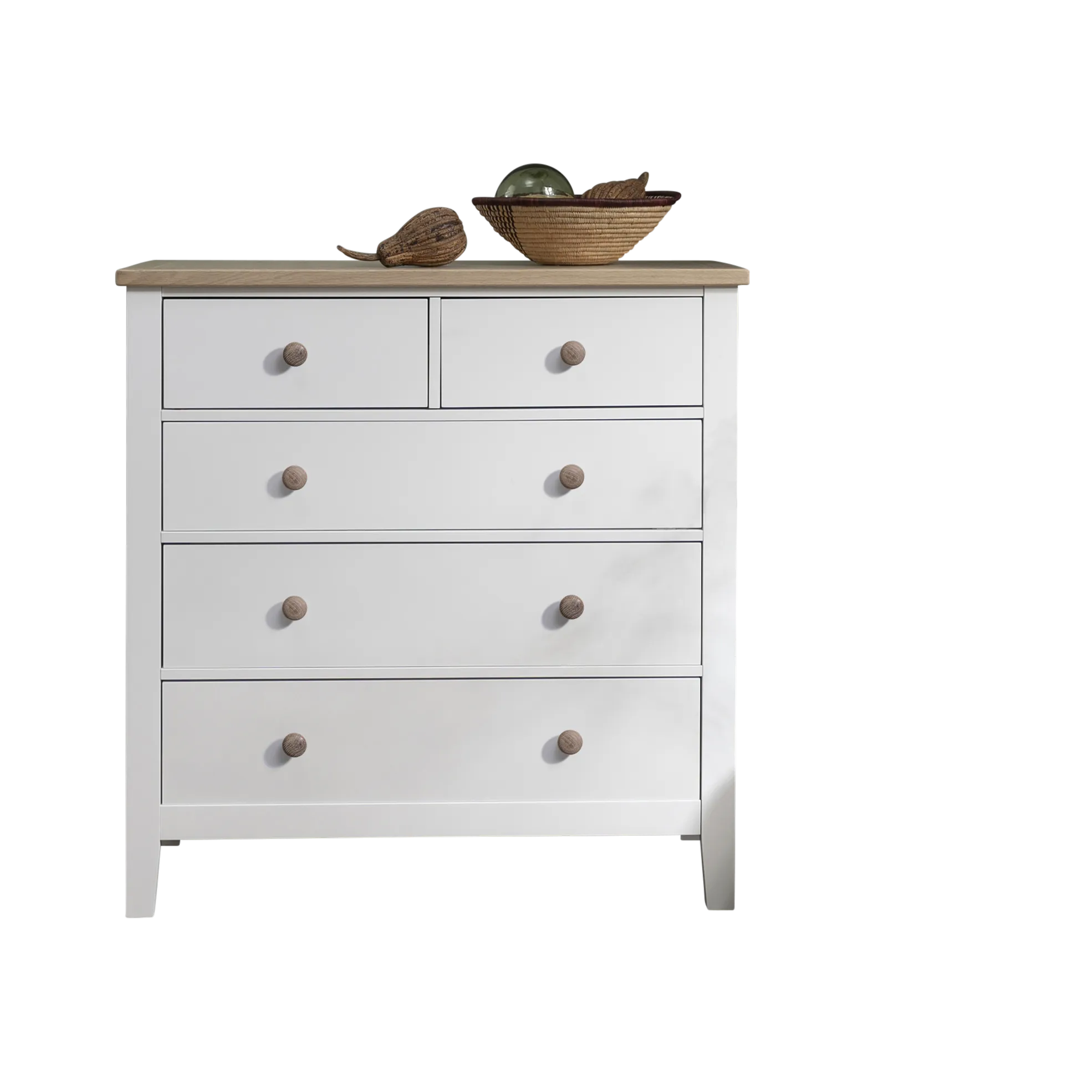 Jäkkvik 2 3 Chest of Drawers in White & Oak