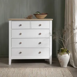 Jäkkvik 2 3 Chest of Drawers in White & Oak