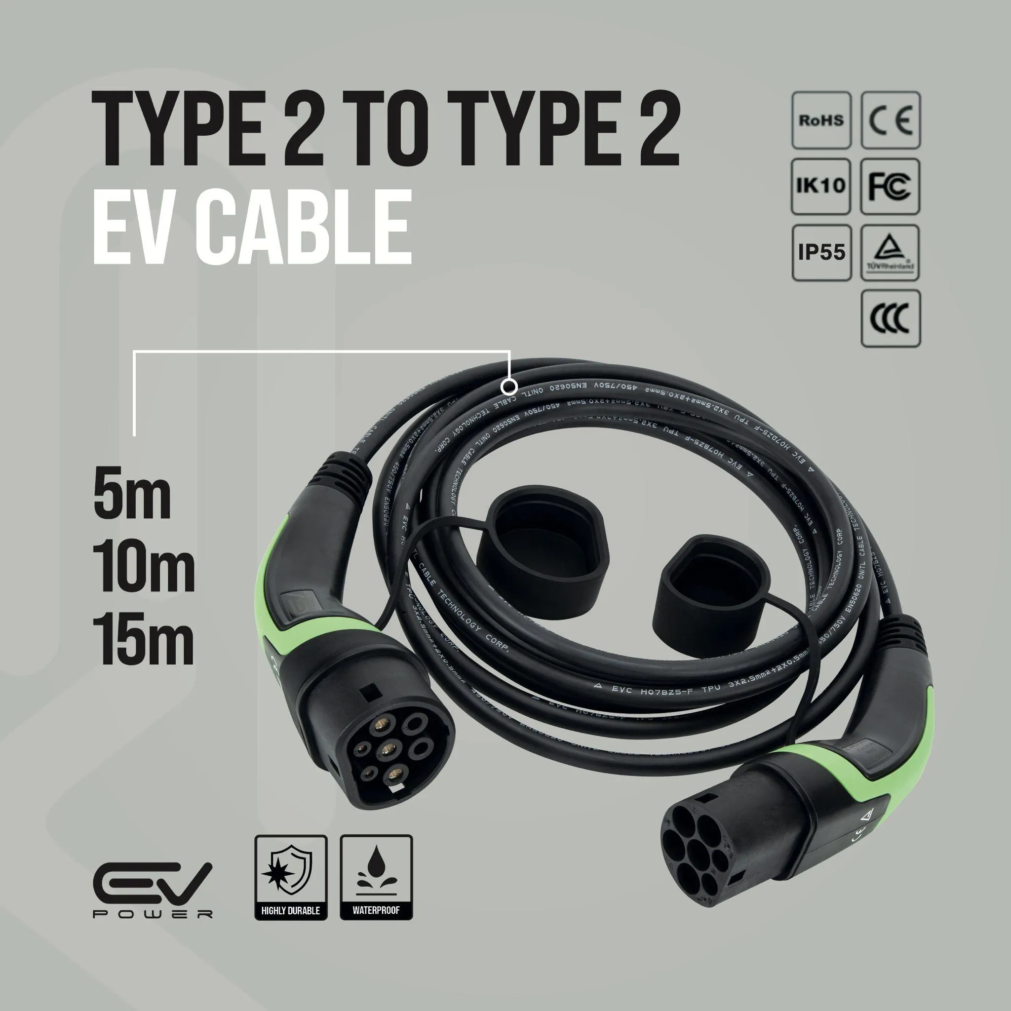 KIA EV9 Charging Cable