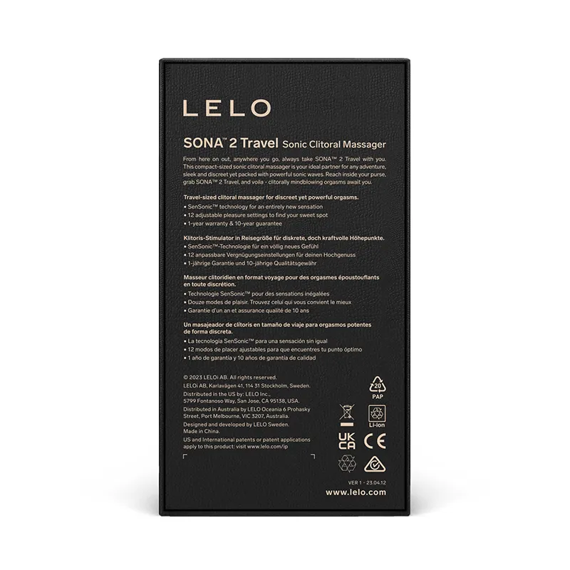 Lelo Sona 2 Travel Size