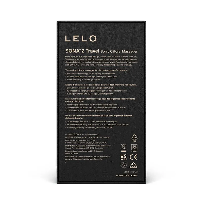 Lelo Sona 2 Travel Size