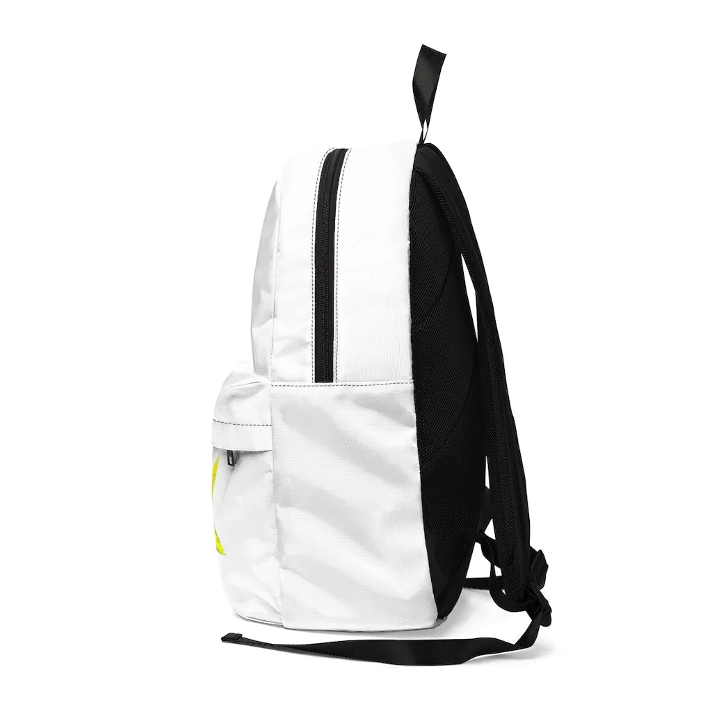 Light Blue and Yellow Fish Unisex Classic Backpack