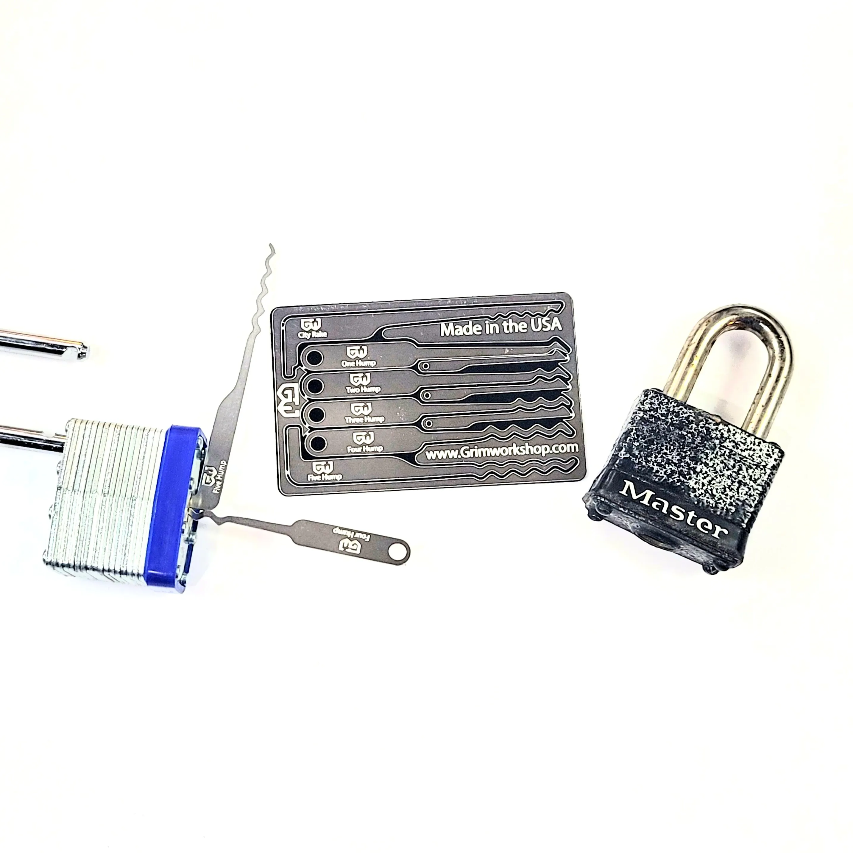 Lock Pick Rake Card : Urban Survival Credit Card Lock Rake Pick Set