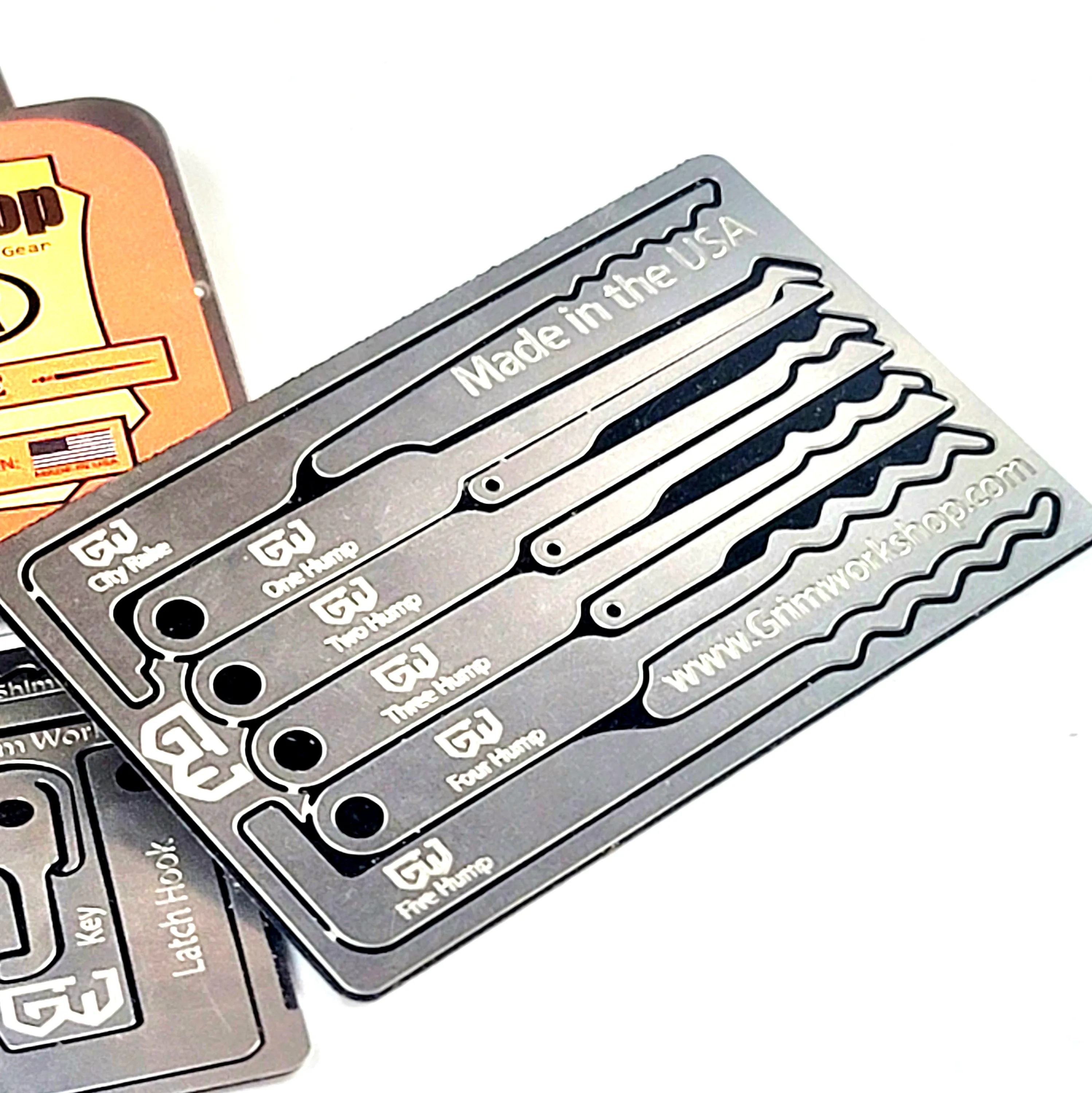 Lock Pick Rake Card : Urban Survival Credit Card Lock Rake Pick Set