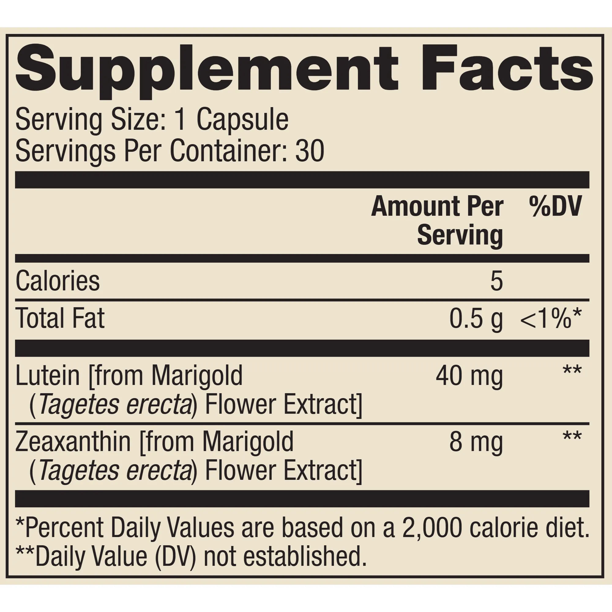 Lutein with Zeaxathin 30 caps by Dr. Mercola