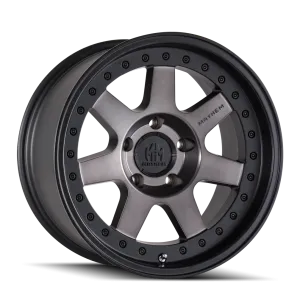 MAYHEM 8300 | MATTE BLACK W/DARK TINT | 6x139.7 | 18x9 | 0mm