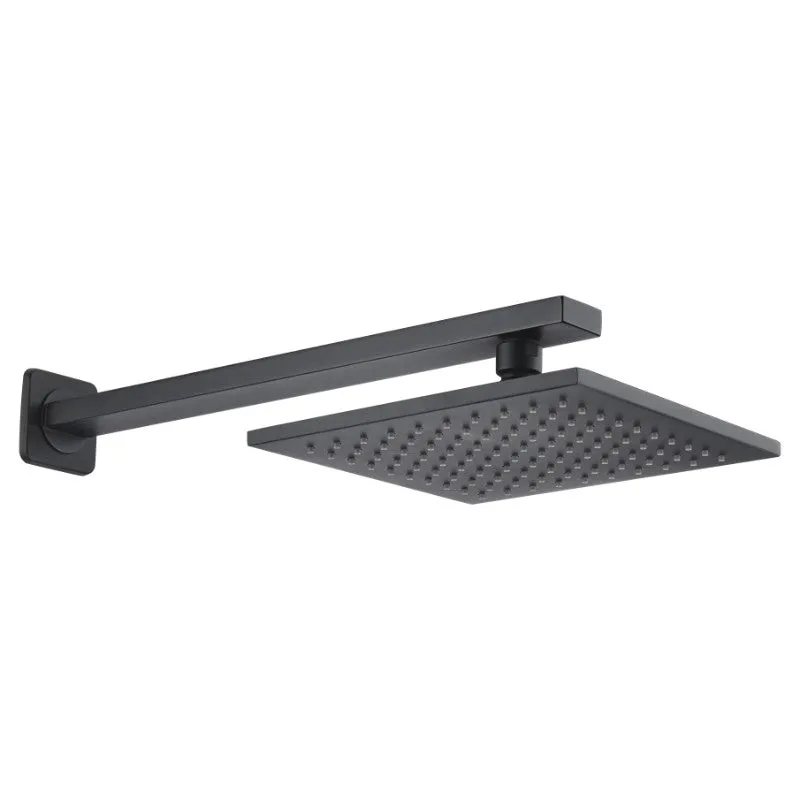 Mezzo Tub & Shower Faucet in Matte Black