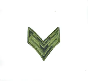 Military Iron-on Embroidery Patch - 2"x 2" - 1 Piece