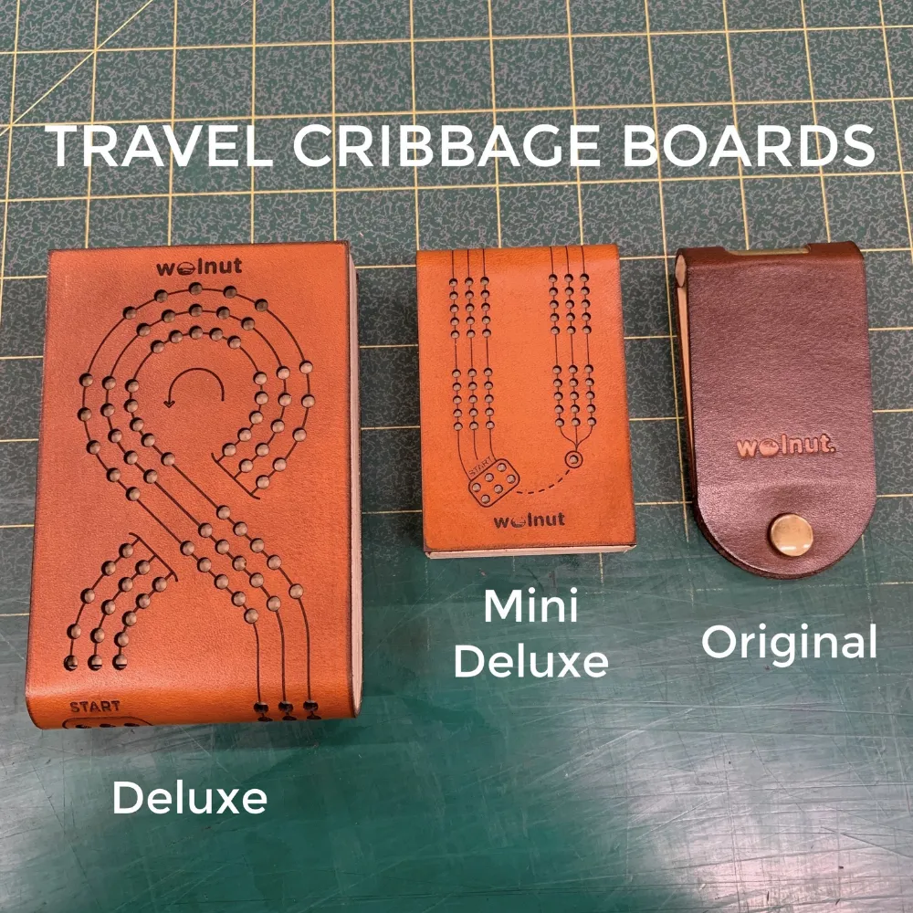 Mini Deluxe Travel Cribbage Board