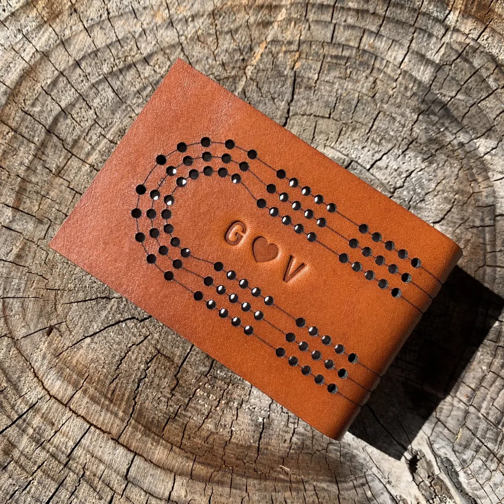 Mini Deluxe Travel Cribbage Board