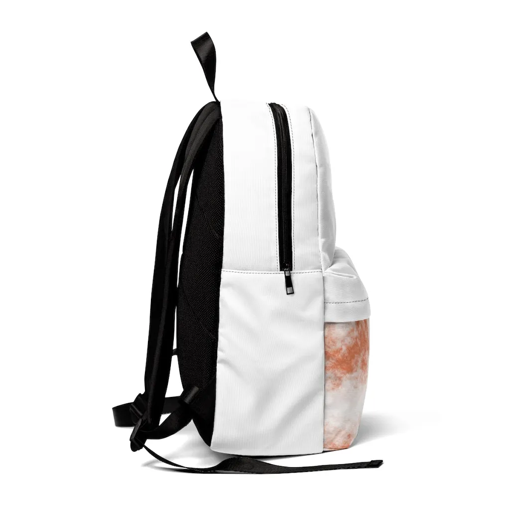 Orange Clouds Unisex Classic Backpack