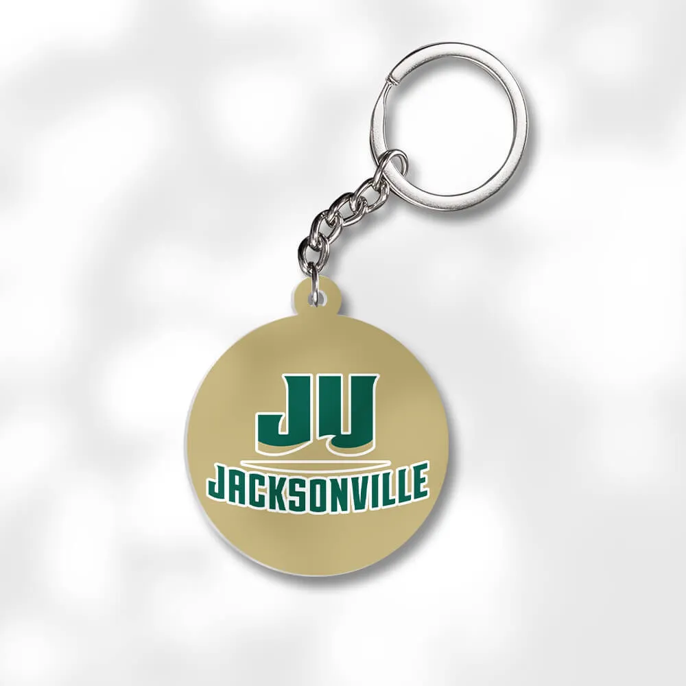 Pack 3 Jacksonville University Keychains