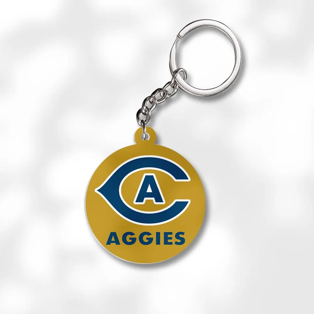 Pack 3 University of California Davis Keychains