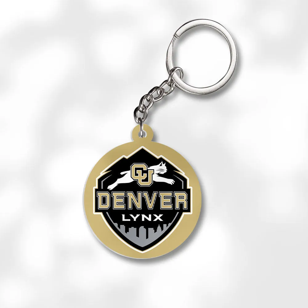 Pack 3 University of Colorado Denver Keychains