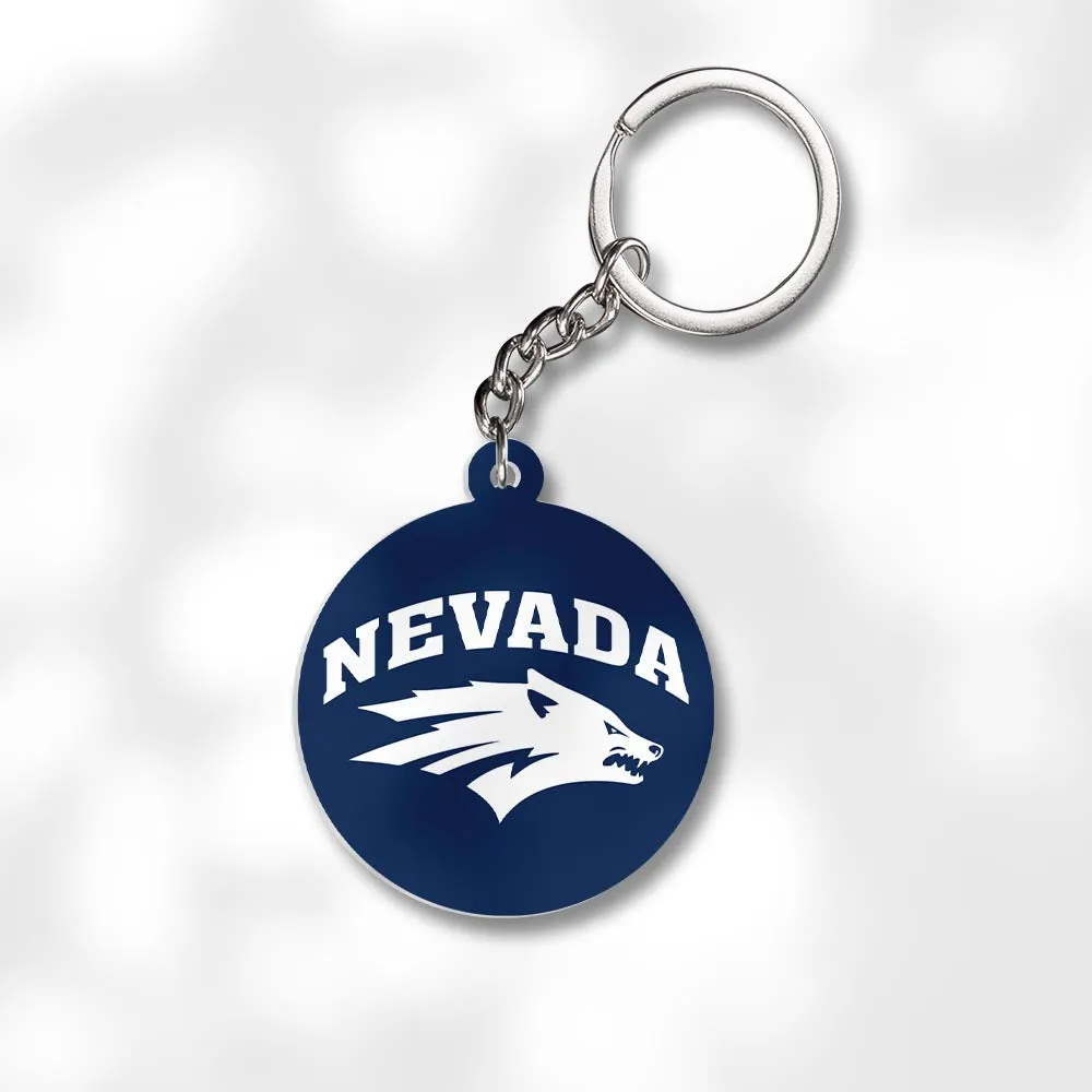 Pack 3 University of Nevada Keychains