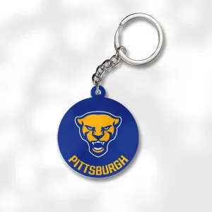 Pack 3 University of Pittsburgh Keychains