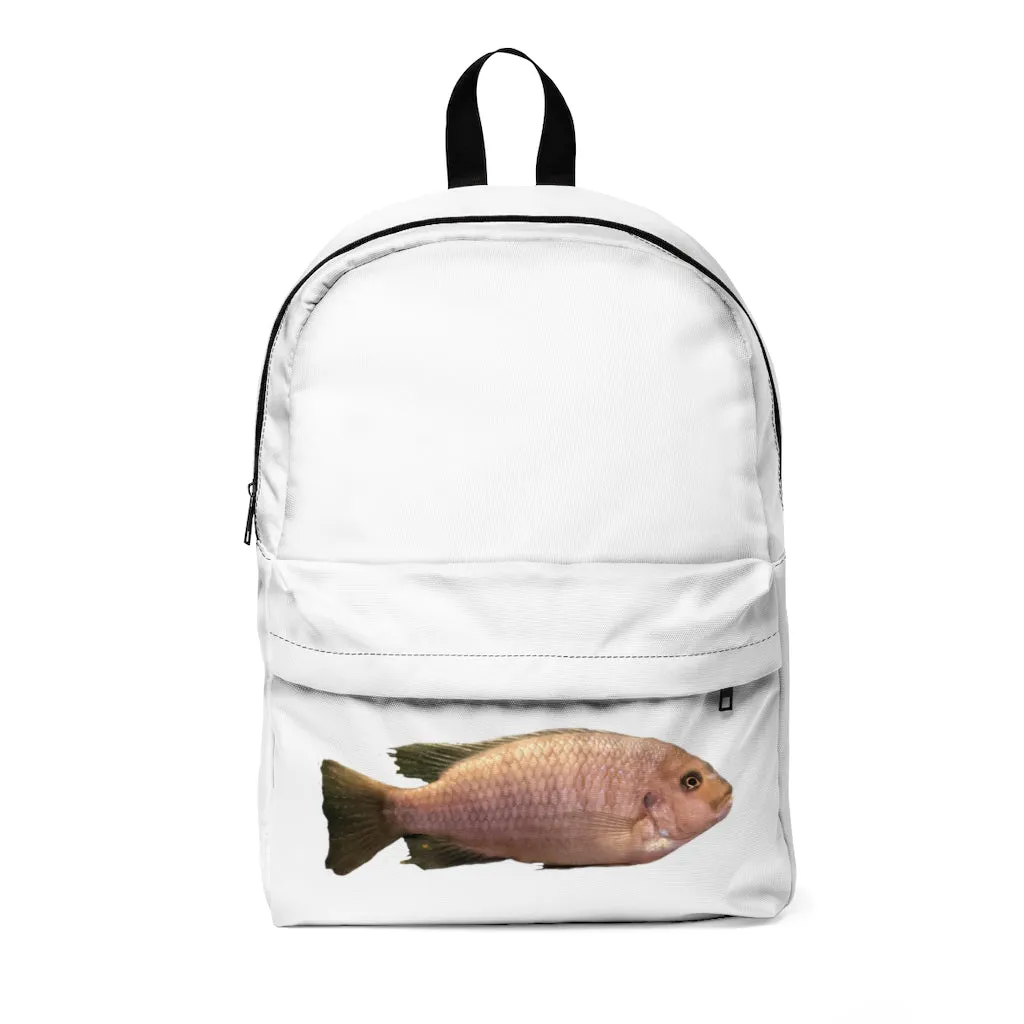 Peach Fish Unisex Classic Backpack