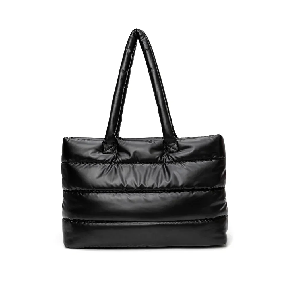 Pre Order:  Large Nylon Padded Shoulder Bag