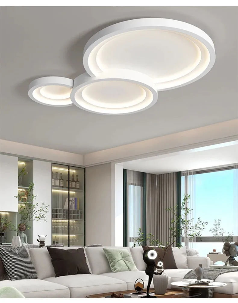 QIYI Ceiling Lighting Home Decoration Fixture circle lamps