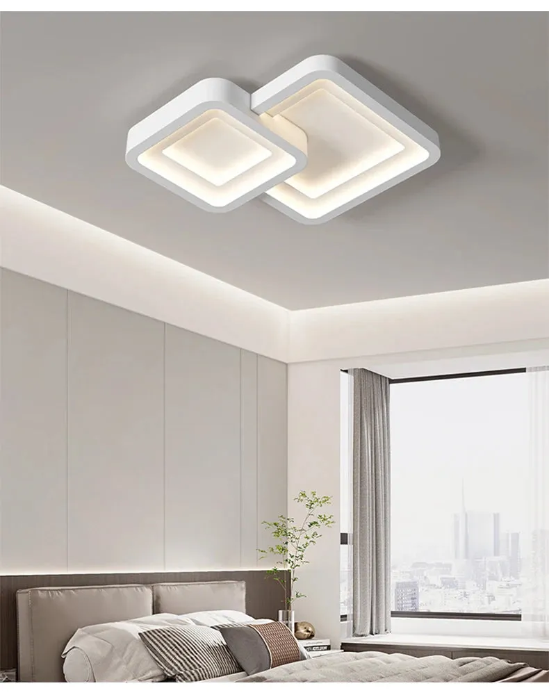 QIYI Ceiling Lighting Home Decoration Fixture circle lamps