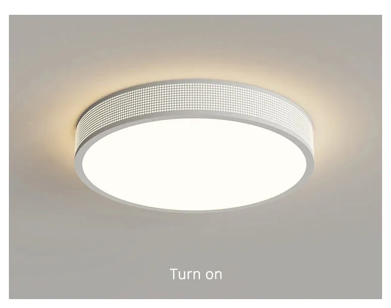 QIYI Jommen Circle Square Cream Style LED Ceiling Light