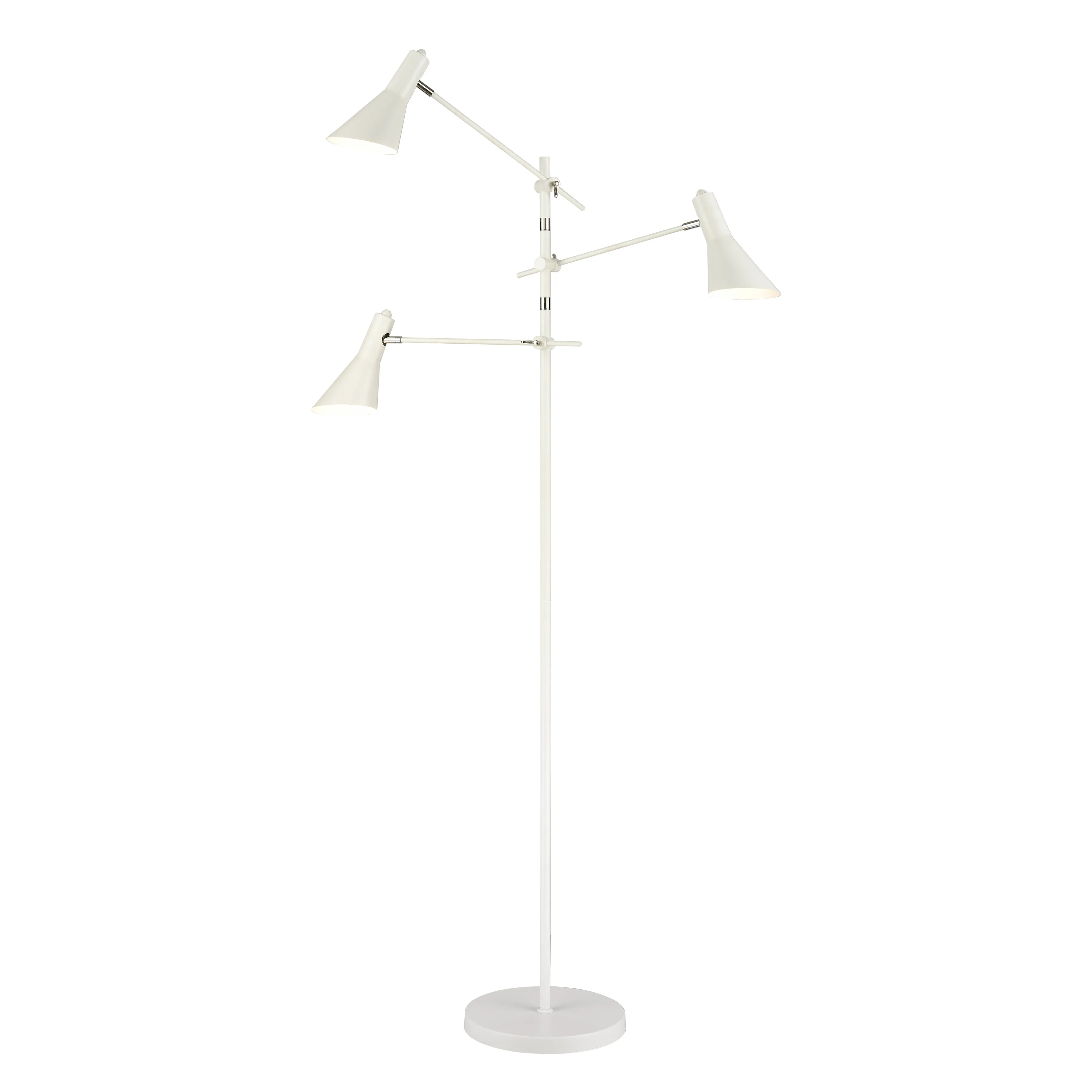 Sallert 72.75" Floor Lamp in White