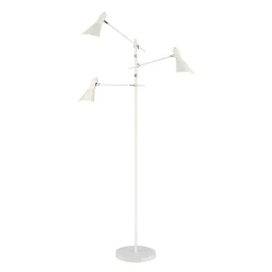 Sallert 72.75" Floor Lamp in White