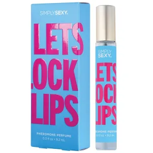 SIMPLY SEXY PHEROMONE PERFUME LETS LOCK LIPS .3 FL OZ