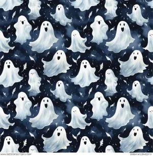 Spooky Halloween 10 Printed Vinyl Sheet/Wrap